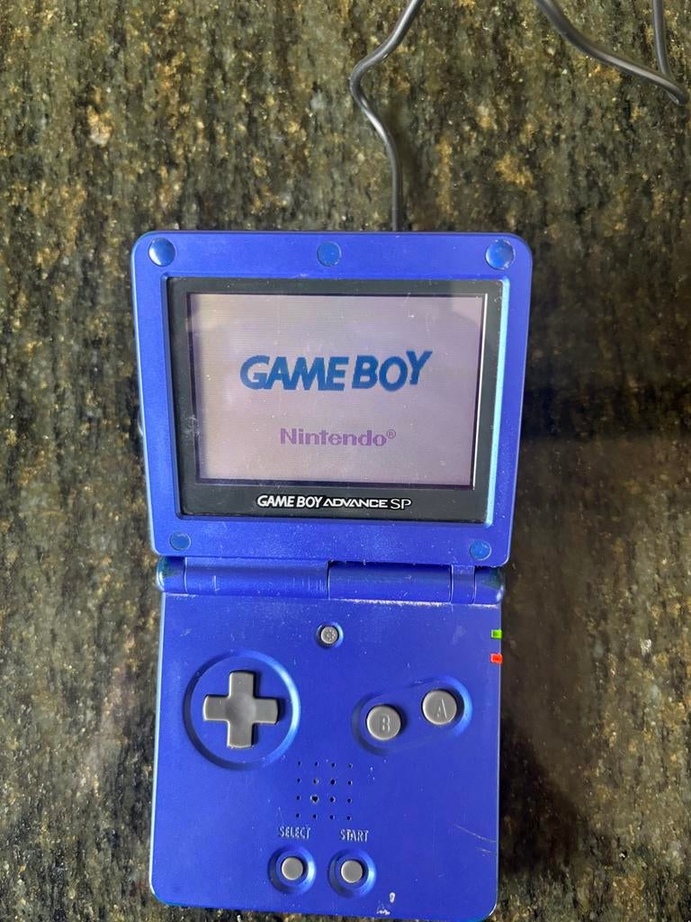 Game boy advanced sp + lader, Ophalen, Zo goed als nieuw