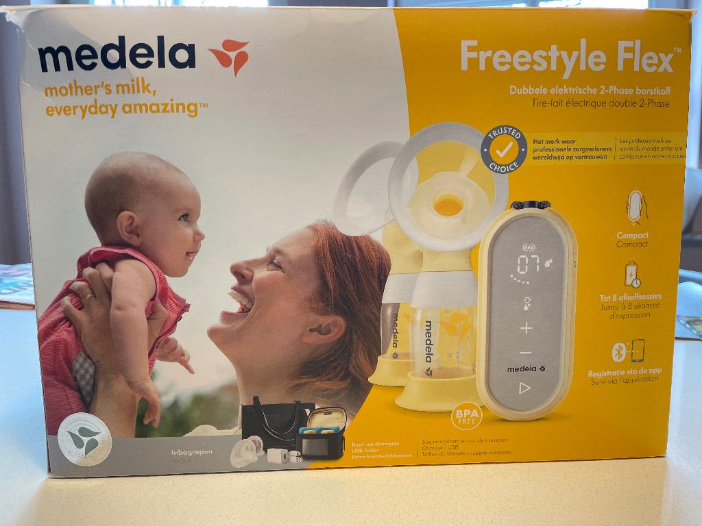 Medela borstkolf freestyle flex, Enlèvement, Comme neuf, Tire-lait