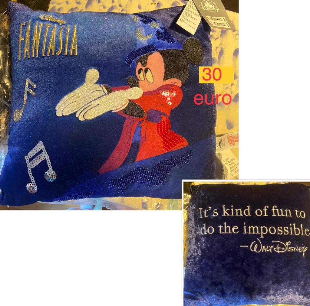Disney fantasia kussen, Enlèvement ou Envoi, Mickey Mouse, Neuf, Vêtements ou Textile