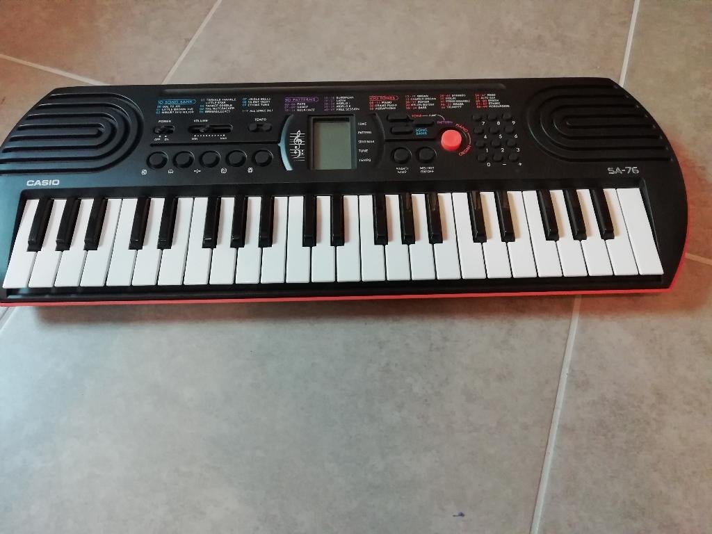Casio SA-76 toetsenbord, Ophalen of Verzenden, Zo goed als nieuw, Casio