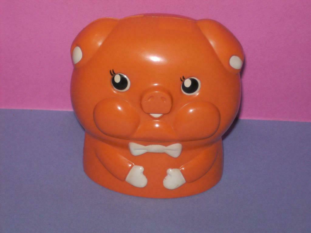 Vintage spaarpot met muziekje., Enlèvement ou Envoi, Utilisé