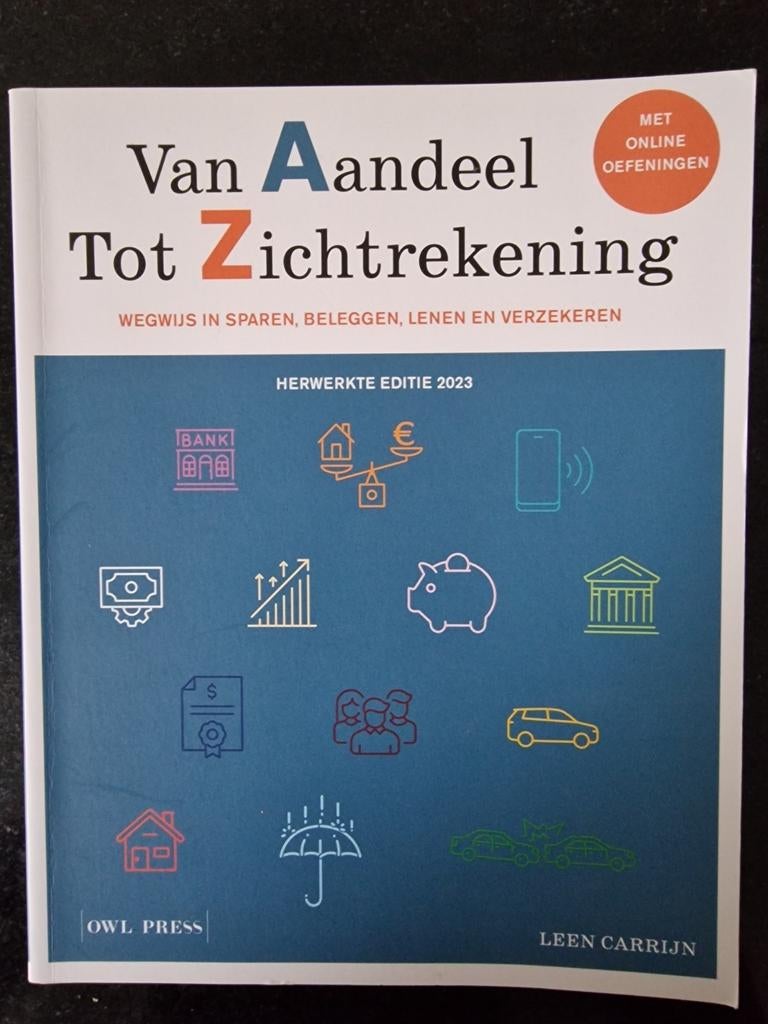 Leen Carrijn - Van aandeel tot zichtrekening 2023, Ophalen of Verzenden, Zo goed als nieuw, Leen Carrijn