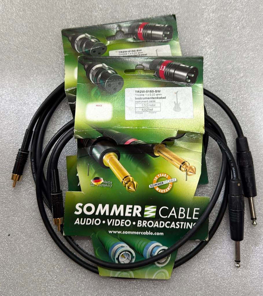 Cables audio RCA vers Jeck mono, Enlèvement ou Envoi