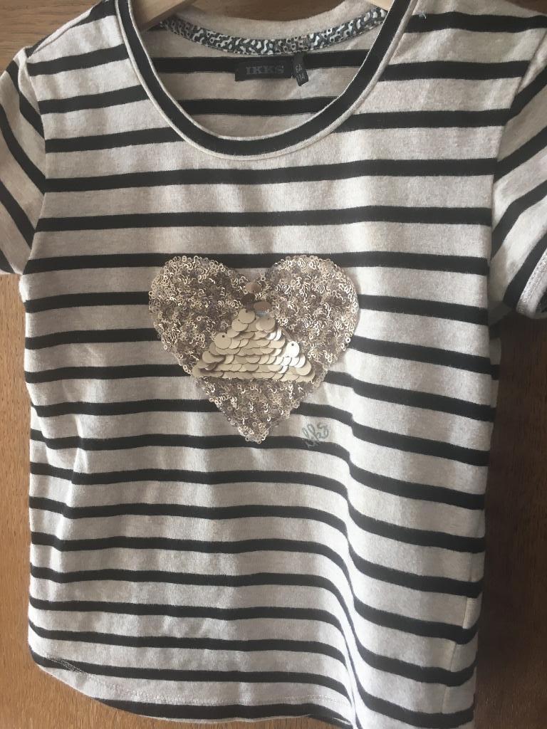 Tee-shirt IKKS fille 6 ans, Enfants & Bébés, Vêtements enfant | Taille 116, IKKS, Autres types, Enlèvement, Utilisé