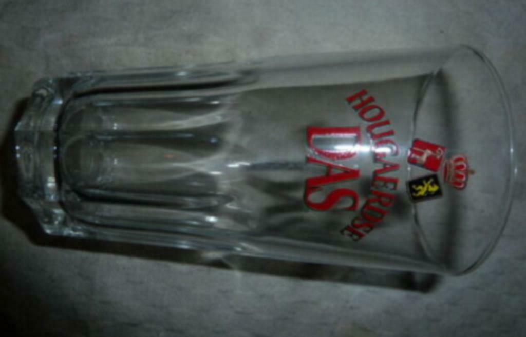 #G Bier glas HOUGAERDSE DAS, Verzamelen, Ophalen of Verzenden, Nieuw, Bierglas