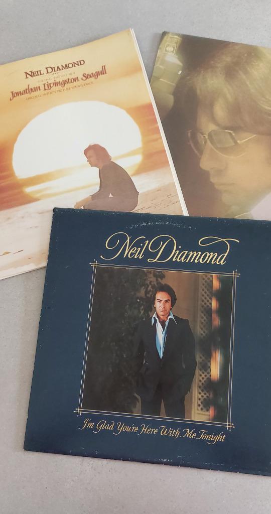Neil Diamond 3 x 33 T vinyl, Cd's en Dvd's, Vinyl | Rock, Ophalen of Verzenden, Zo goed als nieuw, Overige formaten, Poprock