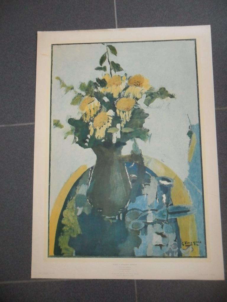 Lithographie de Georges Braque (Seine-et-Oise 1882 - Paris 1, Antiquités & Art, Art | Lithographies & Sérigraphies, Enlèvement ou Envoi