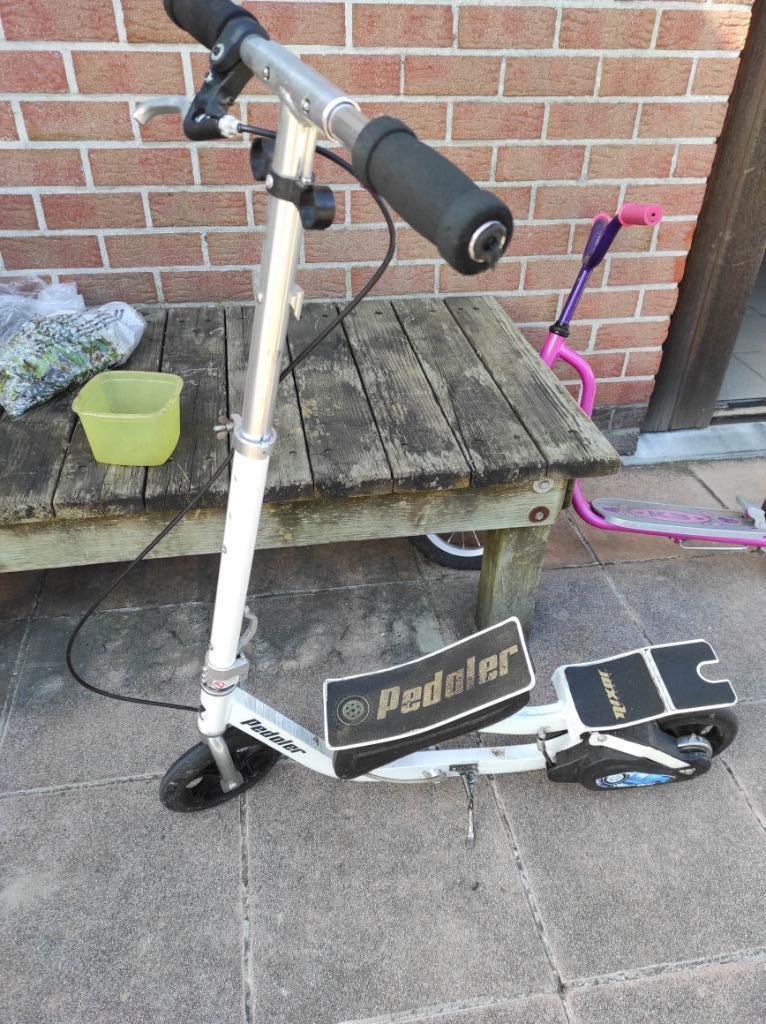 space scooter, Ophalen, Gebruikt
