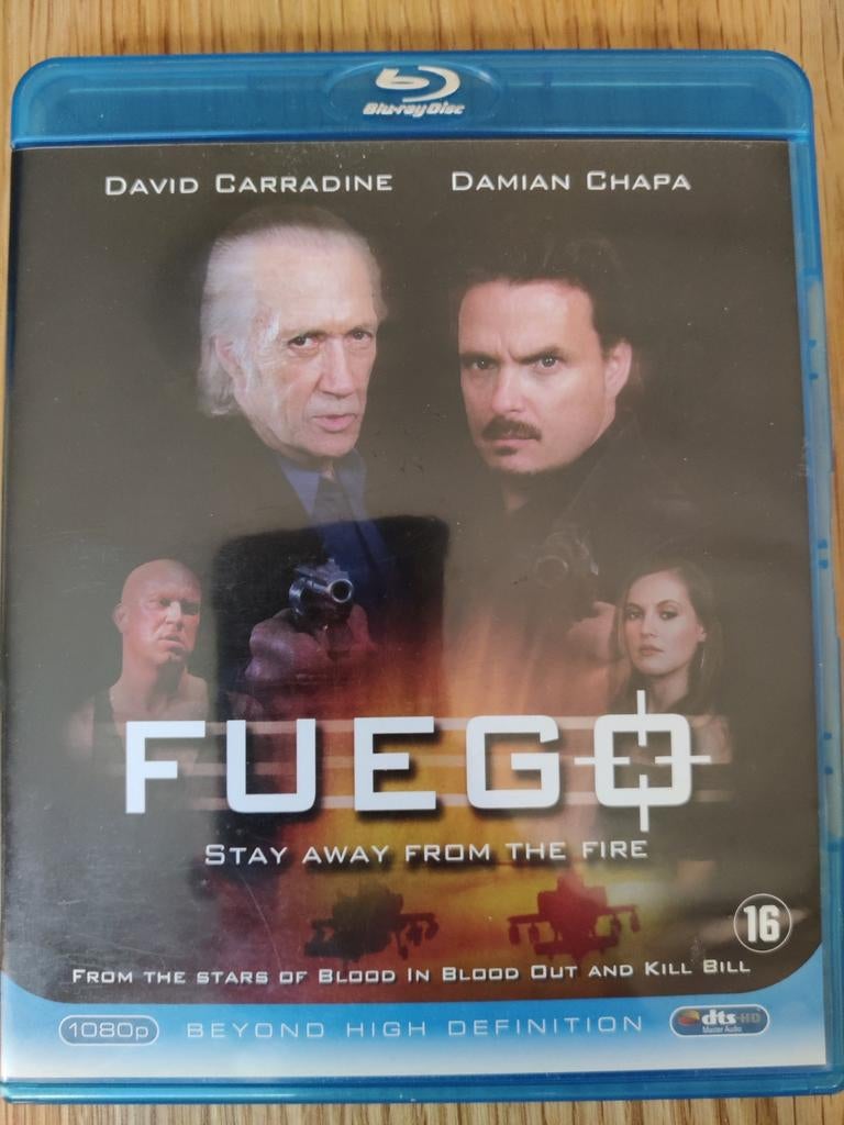 Fuego (2008) (Damian Chapa) Blu-ray, Enlèvement ou Envoi, Comme neuf