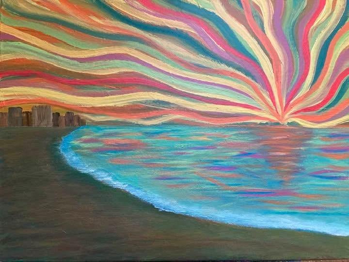 Peinture sur toile cadre tableau schilderij, Enlèvement ou Envoi