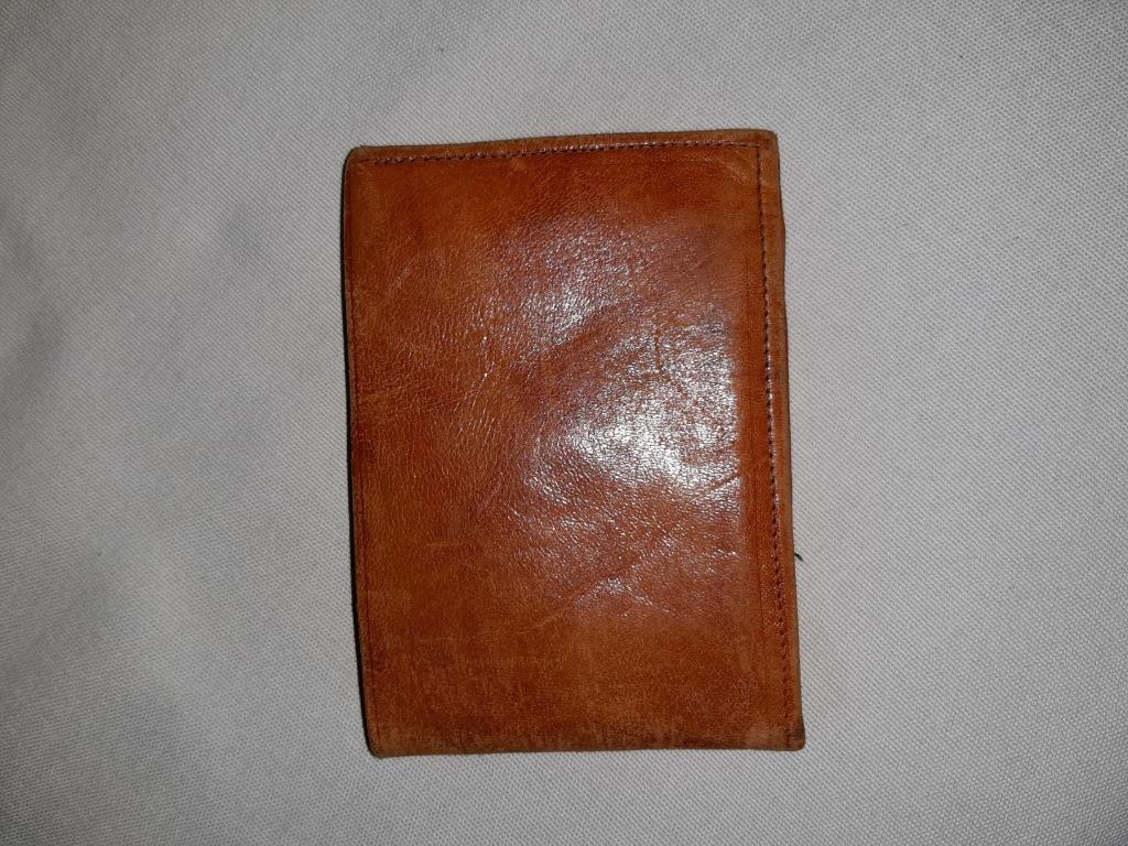 portefeuille bruin is van leder, Ophalen of Verzenden, Zo goed als nieuw, Bruin, Leder