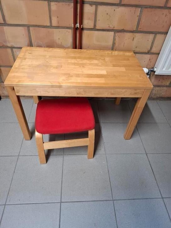 Kindertafel met stoel, Ophalen, Zo goed als nieuw, Stoel