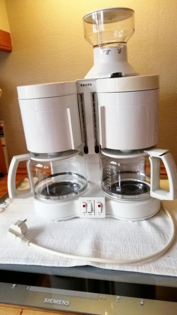 Dubbele koffiezet Krups (klassiek model), Elektronische apparatuur, Koffiezetapparaten, Ophalen, Gebruikt, Koffiemachine, Gemalen koffie
