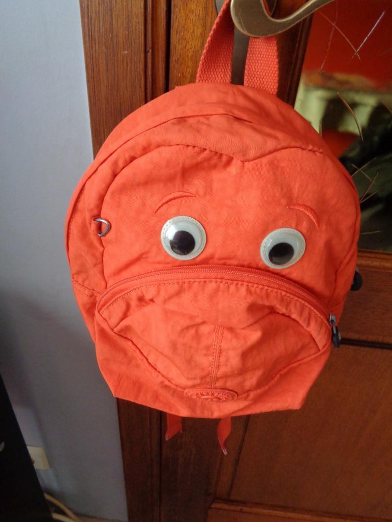 sac à dos Kipling, Enlèvement, Utilisé, Orange, Sac à dos