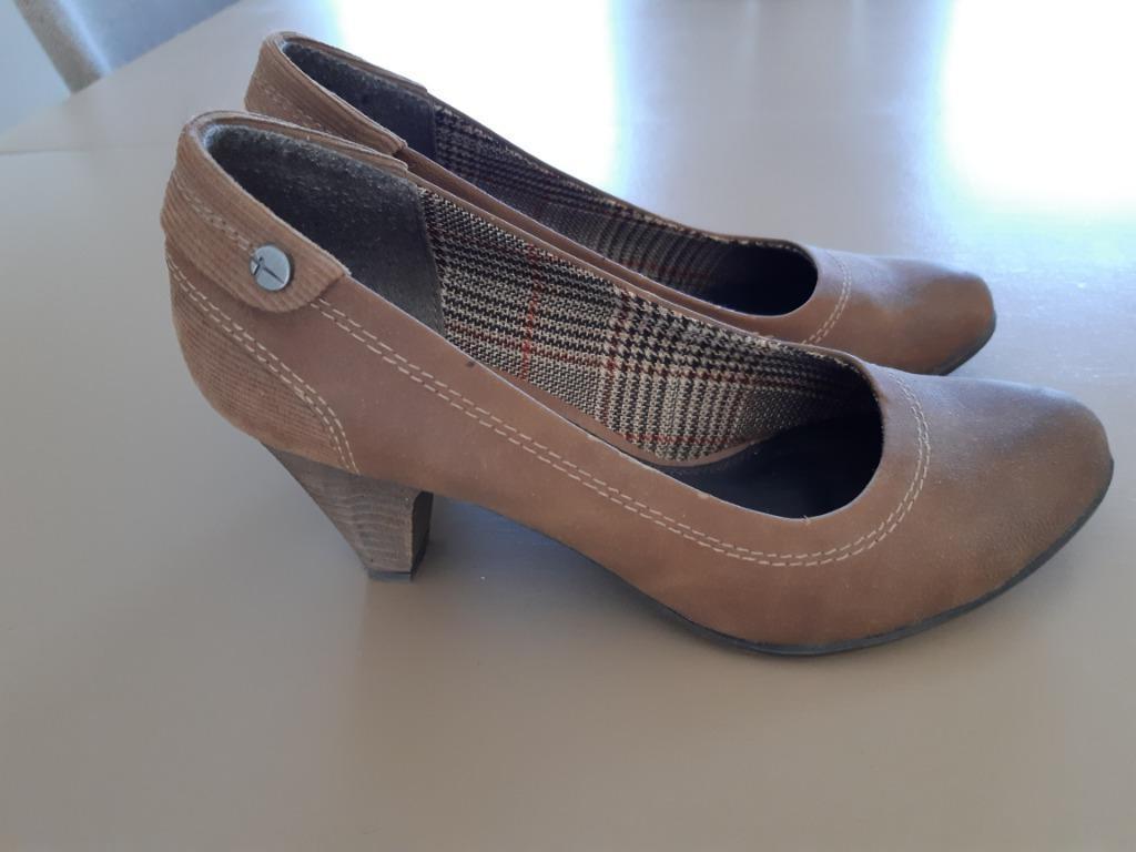 chaussure pour femme, Tamaris, Escarpins, Comme neuf, Brun