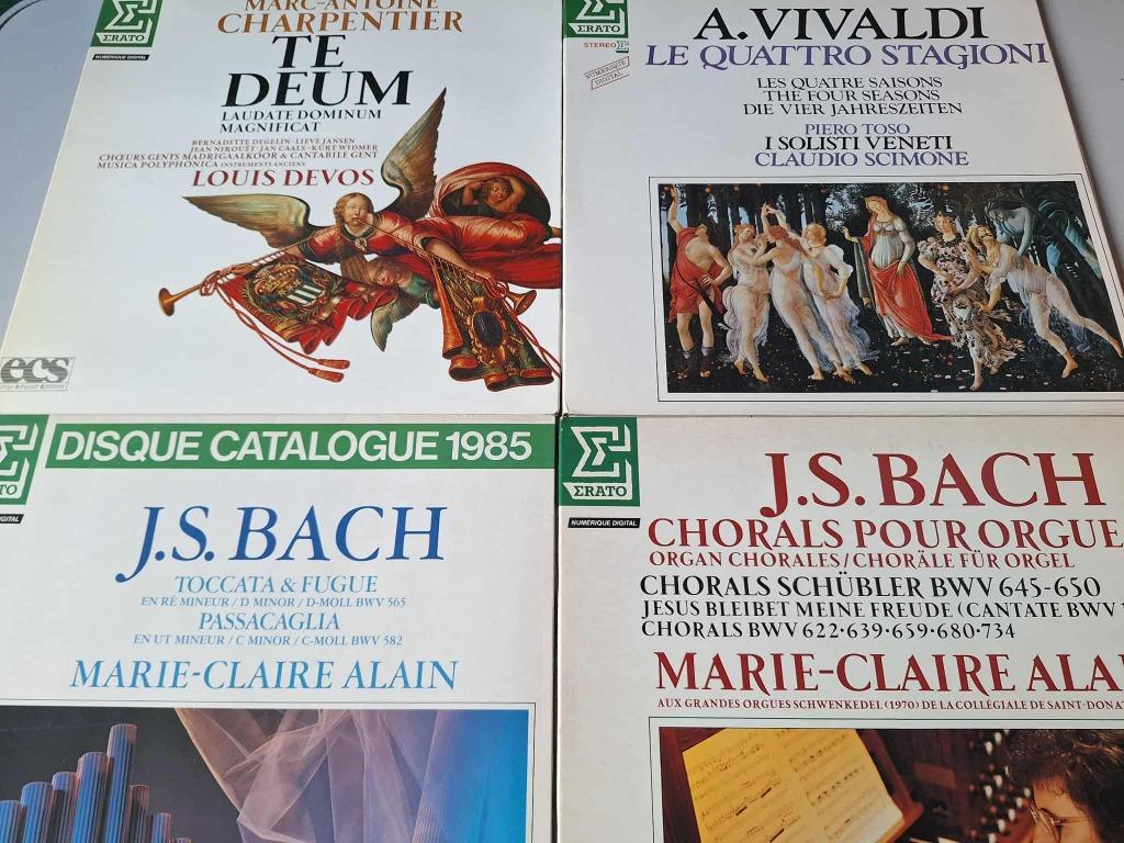 40 x Lp's Vinyl Erato Classical Collection, 12 pouces, Enlèvement ou Envoi, Utilisé, Musique de chambre
