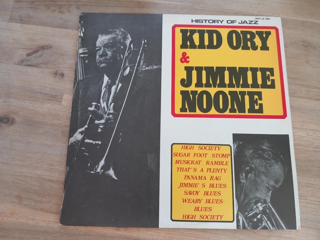 LP vinyle History of Jazz Kid Ory & Jimmie Noone Trumpet, Enlèvement ou Envoi, 12 pouces, Jazz