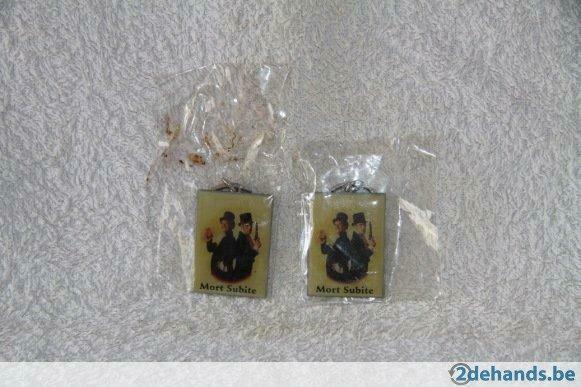 2 Sleutelhangers Mort Subite, Neuf