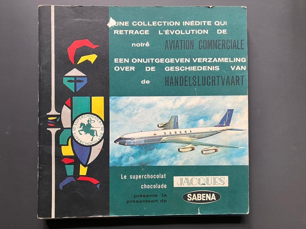 Chocolat Jacques 3 plakboeken compleet Sabena, Livres, Enlèvement ou Envoi
