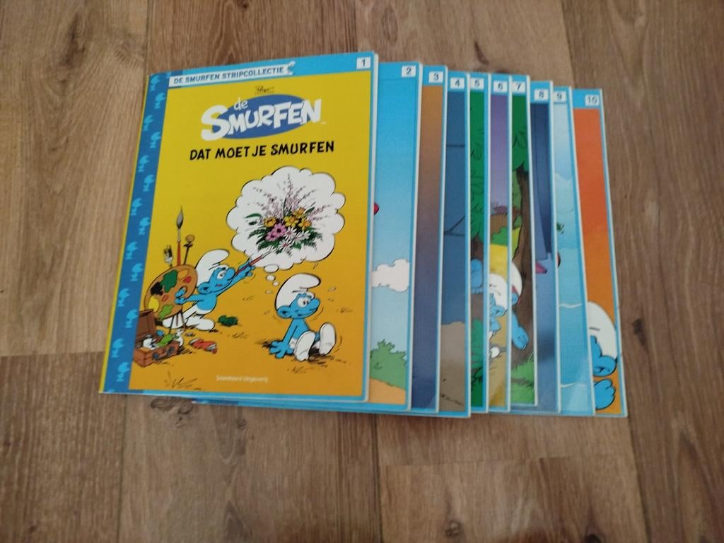 Les Schtroumpfs, les bandes dessinées 1-10, Livres, BD, Enlèvement ou Envoi