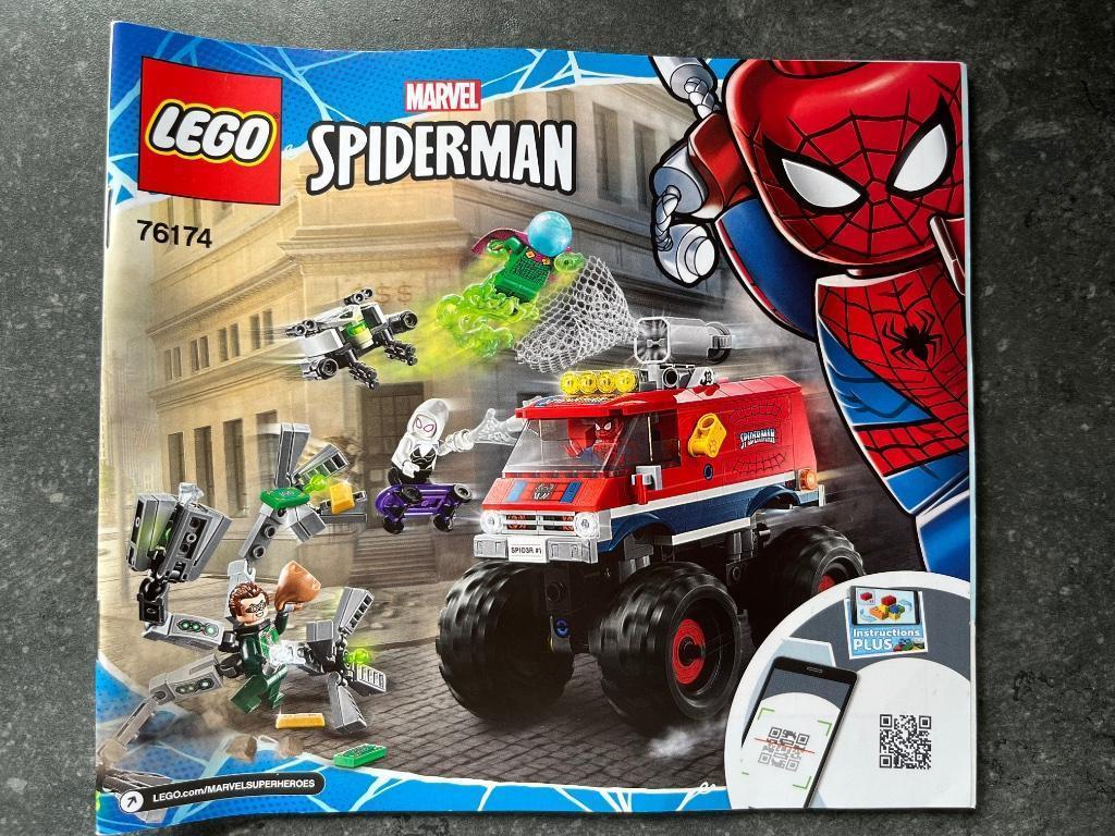 Lego Spiderman Monstertruck versus Mysterio, Kinderen en Baby's, Speelgoed | Duplo en Lego, Ophalen, Zo goed als nieuw, Complete set