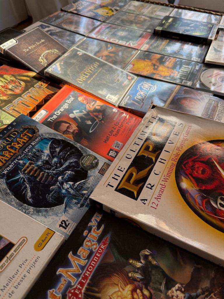 Collection de jeux rétro PC - CD/DVD, Games en Spelcomputers, Games | Pc, Gebruikt, Online, Ophalen