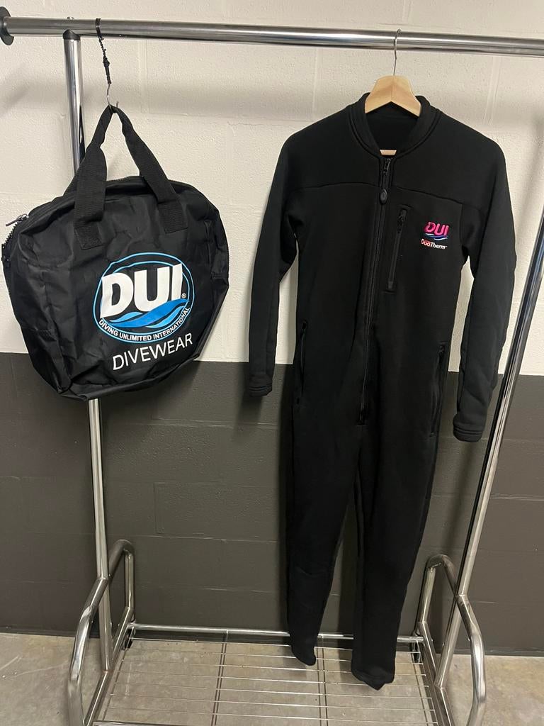 DUI DuoTherm Jumpsuit 300 dames, maat: Medium, Ophalen, Zo goed als nieuw, Duikpak