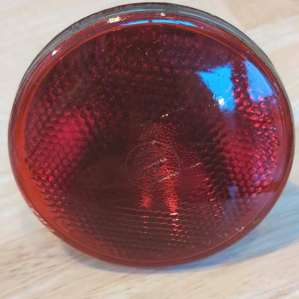 Warmtelamp (+ licht) 100 watt - E27 fitting, Ophalen of Verzenden, Zo goed als nieuw, Terrarium of Paludarium