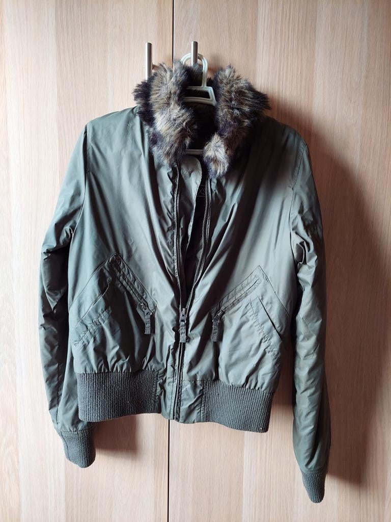 Veste de mi-saison, verte, taille XS, Gaspard 85, Taille 34 (XS) ou plus petite, Porté, Vert