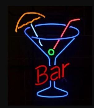 Bar neon licht reclame mancave decoratie reclame verlichting, Verzamelen, Ophalen of Verzenden, Nieuw, Lichtbak of (neon) lamp