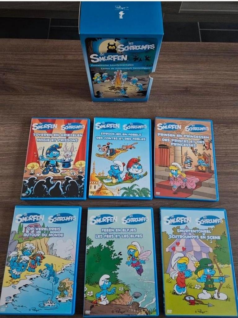 Dvd box de smurfen, Ophalen, Zo goed als nieuw