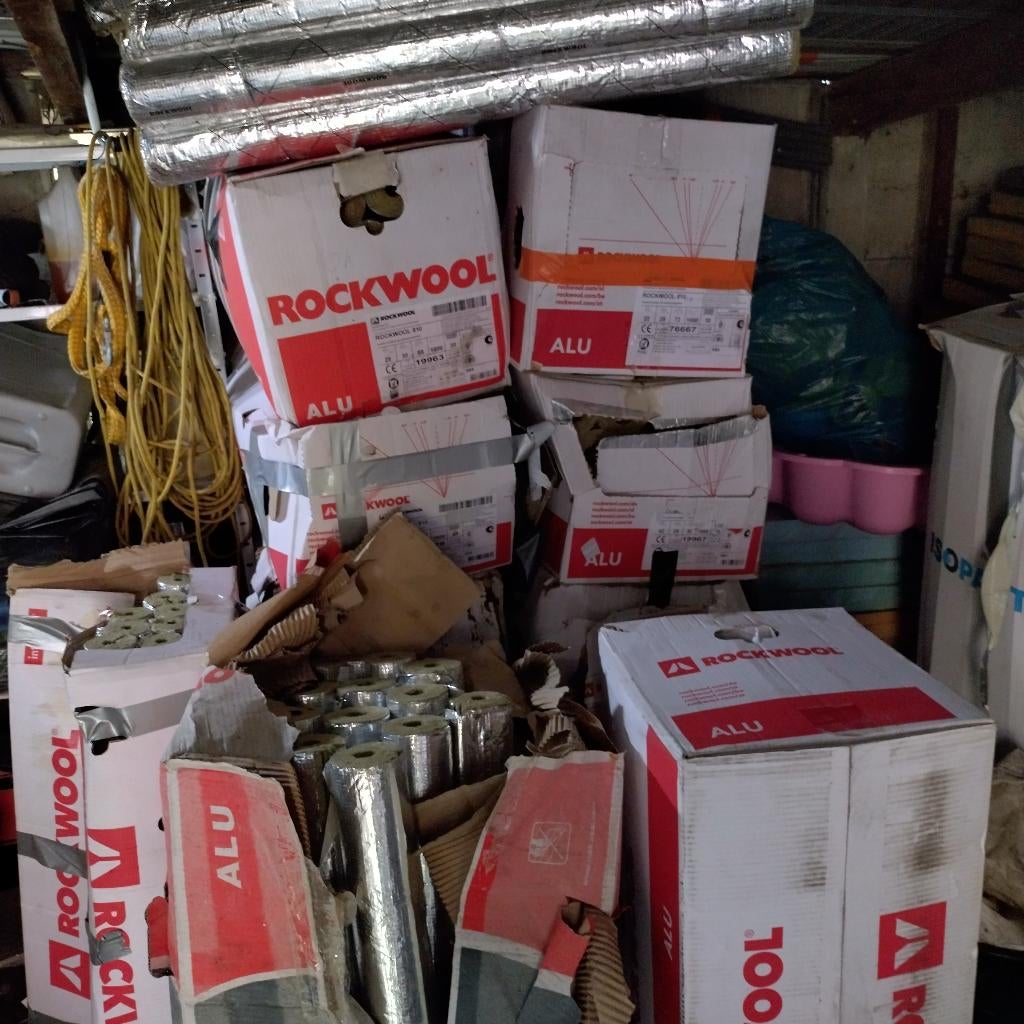 Isolatie hvac, Ophalen, Nieuw, Steenwol