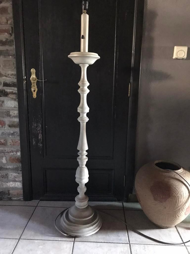 Landelijke massieve lamp, Ophalen of Verzenden, Zo goed als nieuw