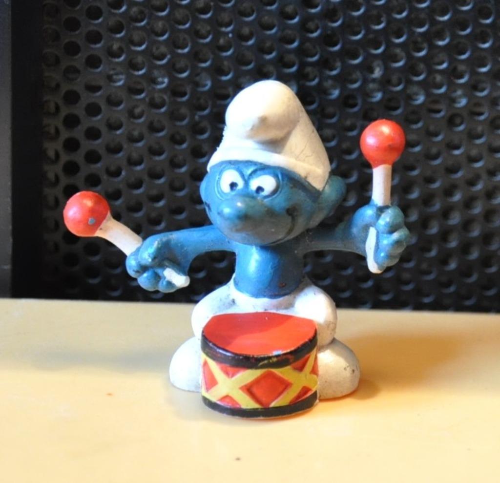 figurine schtroumpfs (8), Collections, Schtroumpfs, Enlèvement ou Envoi, Utilisé, Schtroumpf Musicien, Poupée, Figurine ou Peluche