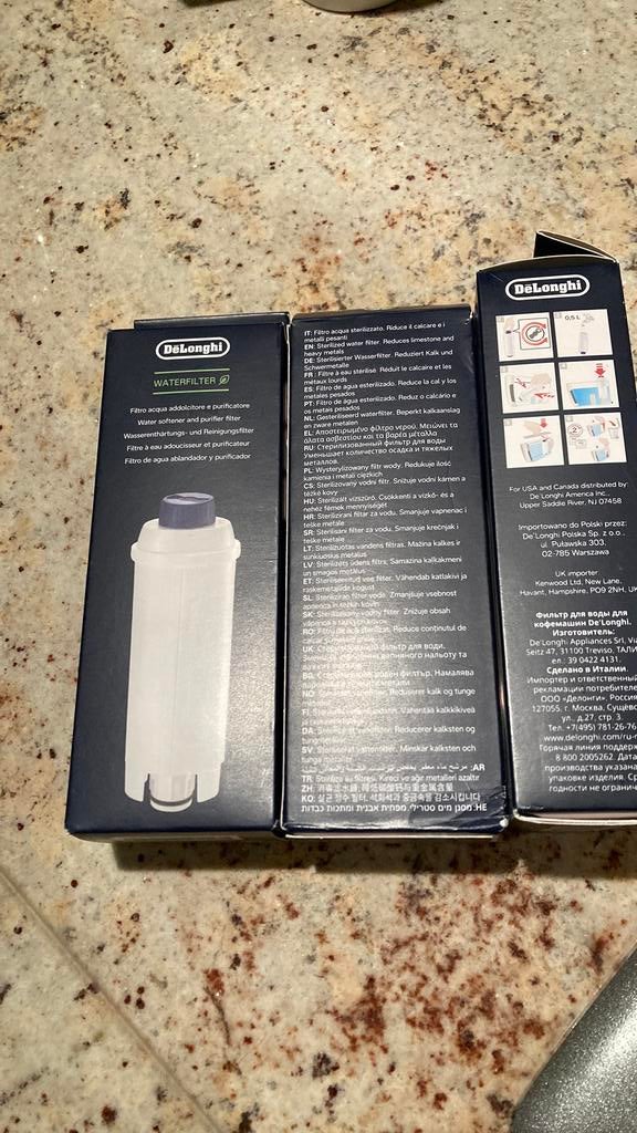 Delonghi filtre à eau machine à café, Ophalen of Verzenden, Nieuw