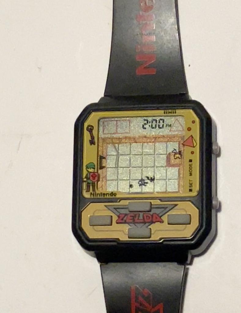 Nintendo Zelda Vintage 80's Zeon 8321 TE horloge, Verzamelen, Ophalen of Verzenden