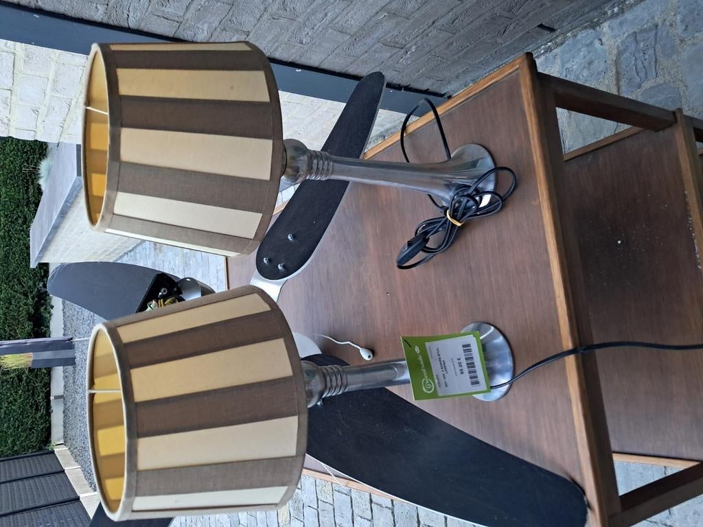 Set tafel lampen empire styl, Ophalen of Verzenden, Zo goed als nieuw