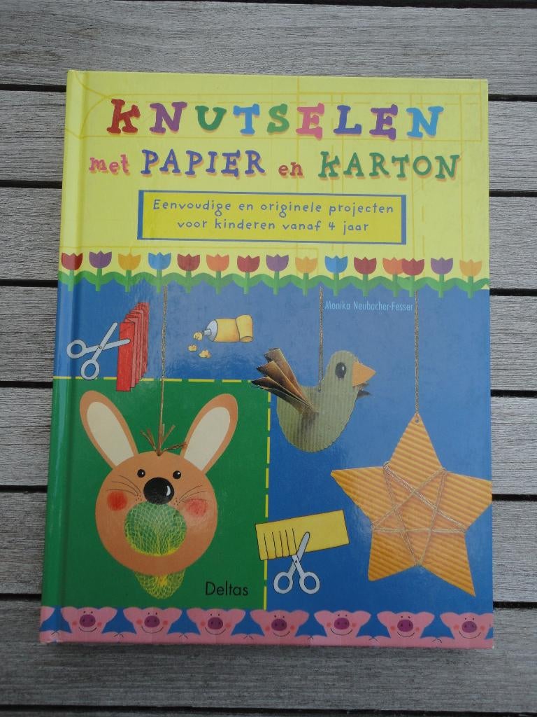 Knutselen met Papier en Karton, Boeken, Hobby en Vrije tijd, Zo goed als nieuw, Scrapbooking en Knutselen, Ophalen of Verzenden