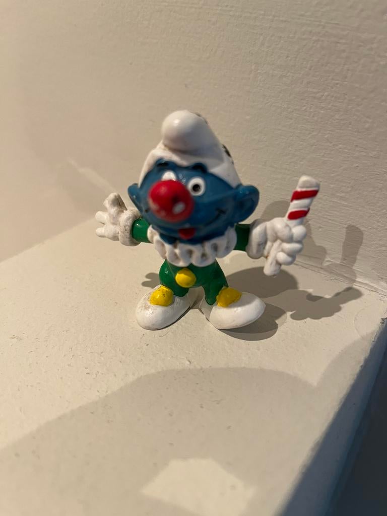 Schtroumpf en clown, Envoi, Comme neuf
