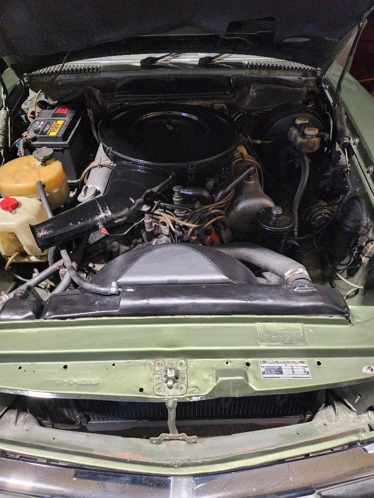 Mercedes 350SLC type 107 Gerestaureerd LPG, foto 8