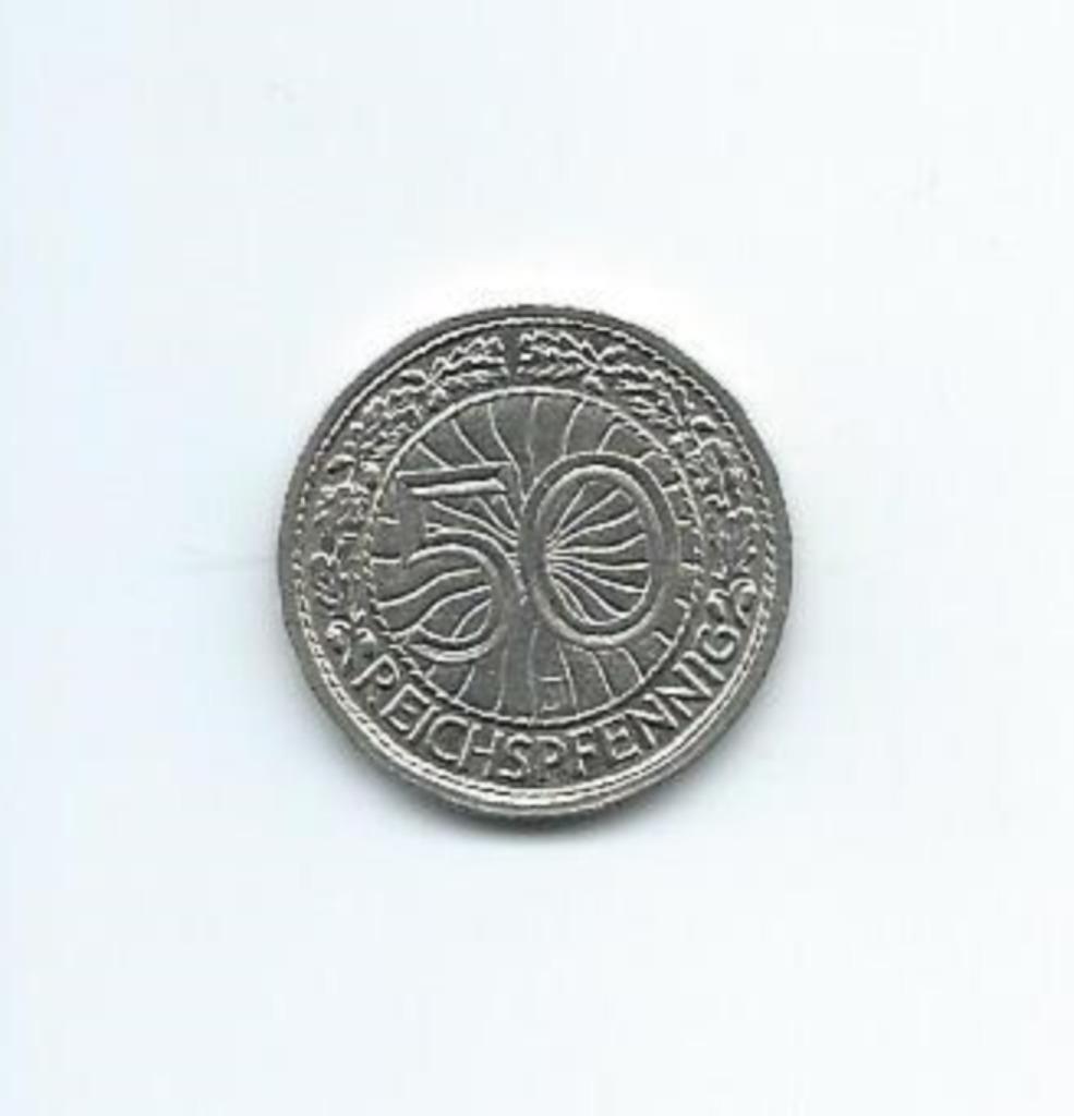 Duitsland, 50 Reichspfennig 1927 J., Enlèvement ou Envoi, Allemagne, Monnaie en vrac