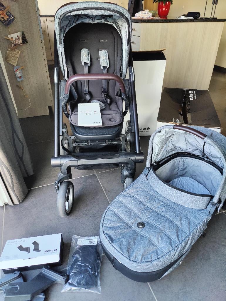 Kinderwagen Mutsy Igo Farmer, Avec nacelle, Comme neuf, Enlèvement, Poussette