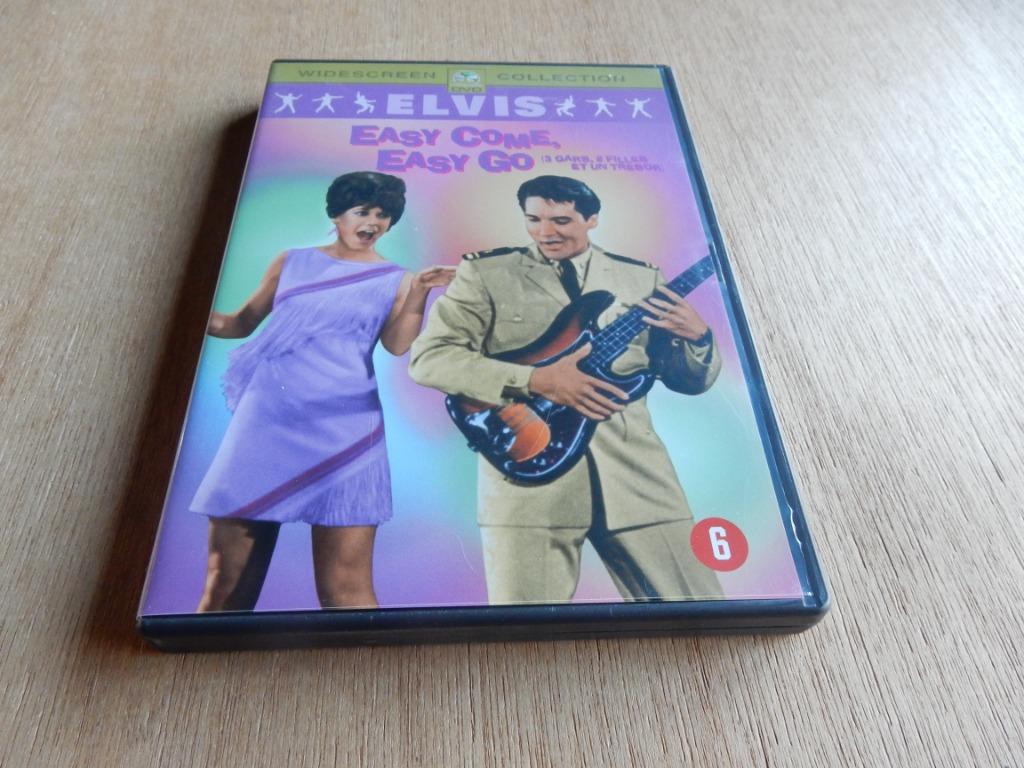 nr.1140 - Dvd: easy come easy go (Elvis Presley) - 1967, Cd's en Dvd's, Dvd's | Klassiekers, 1960 tot 1980, Alle leeftijden, Ophalen of Verzenden