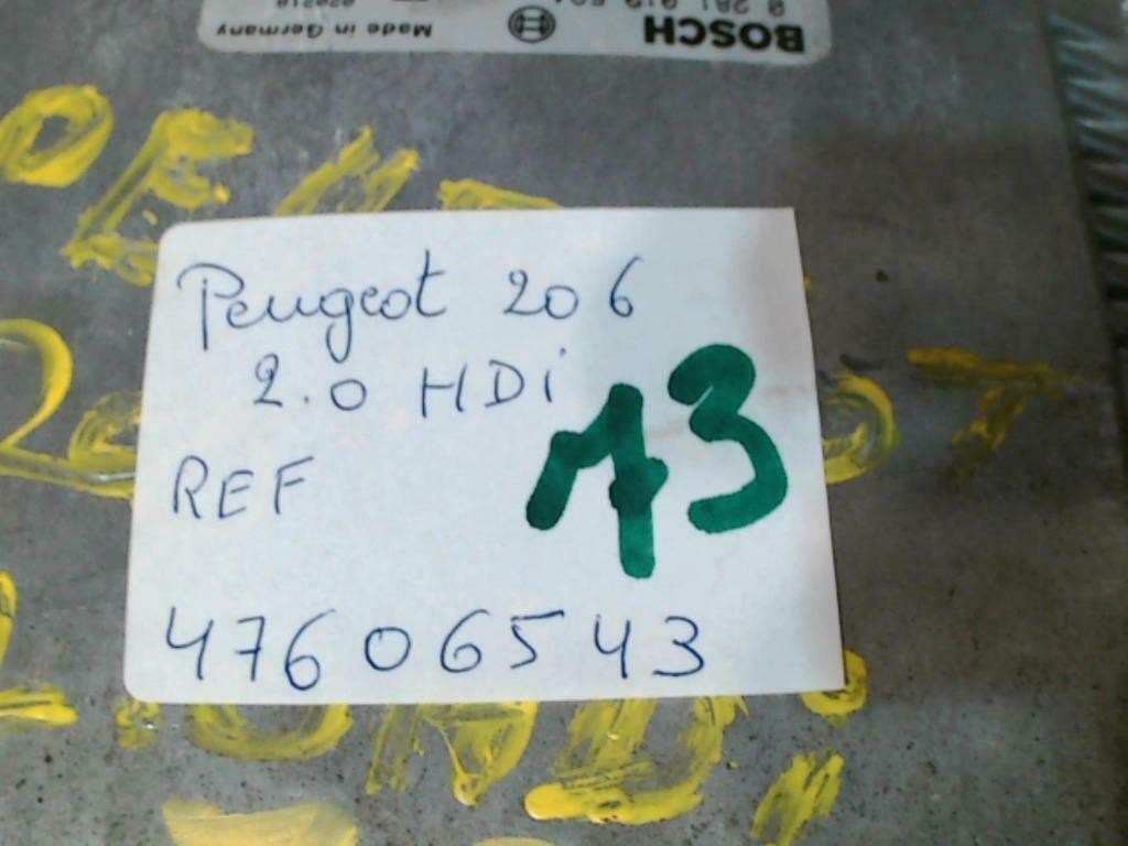Boitier moteur Peugeot 206 2.0HDi   (73), Autos : Pièces & Accessoires, Enlèvement ou Envoi, Utilisé, Peugeot