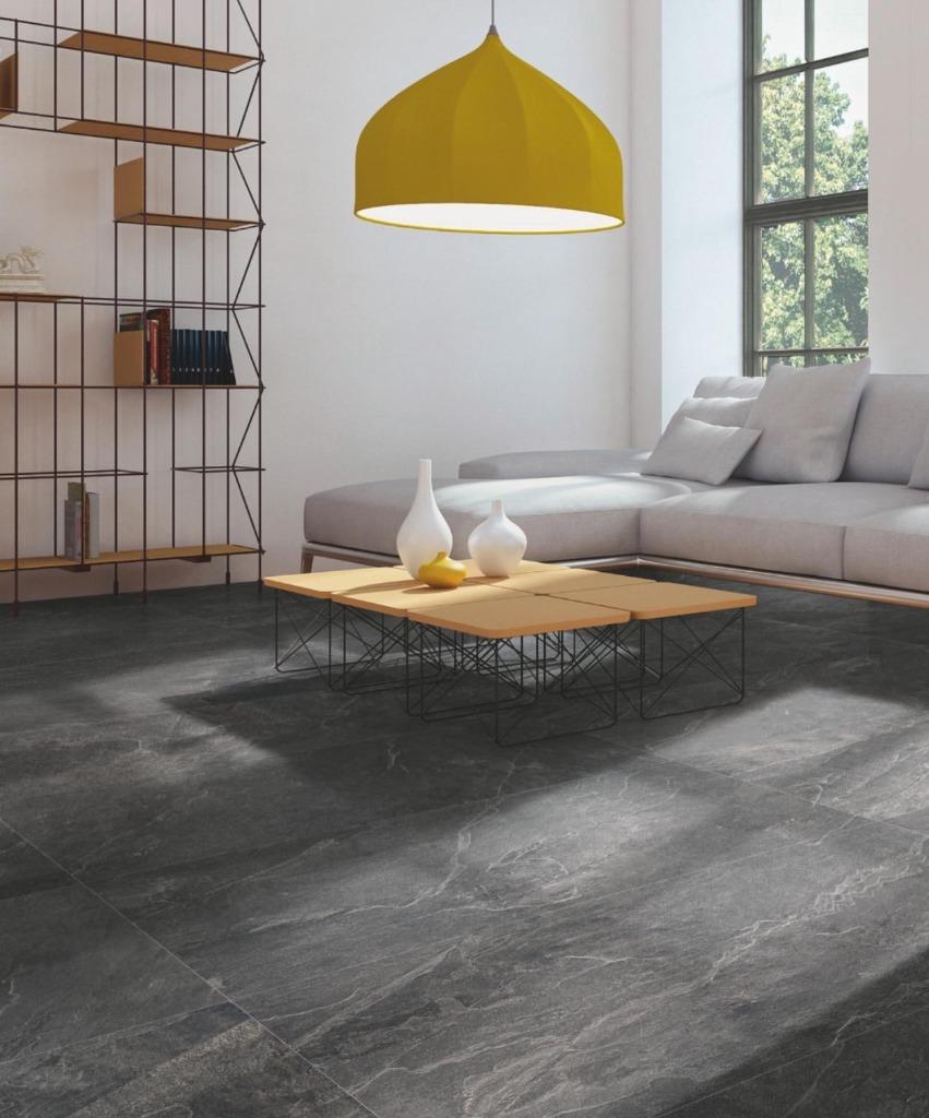 Tegels Leisteenlook Runa Nero merk Nexion 1198x598x9mm, Ophalen, 60 cm of meer, Nieuw, 10 m² of meer