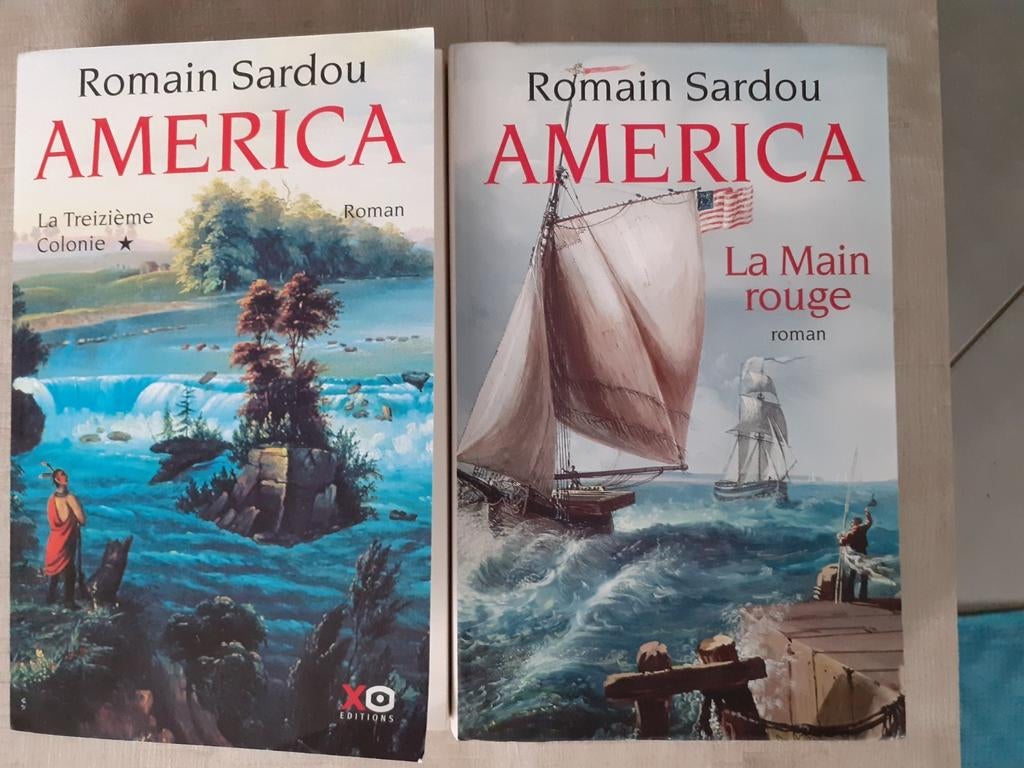 America (Romain Sardou) T1 + T2 (Broché grand format), Ophalen of Verzenden, Zo goed als nieuw