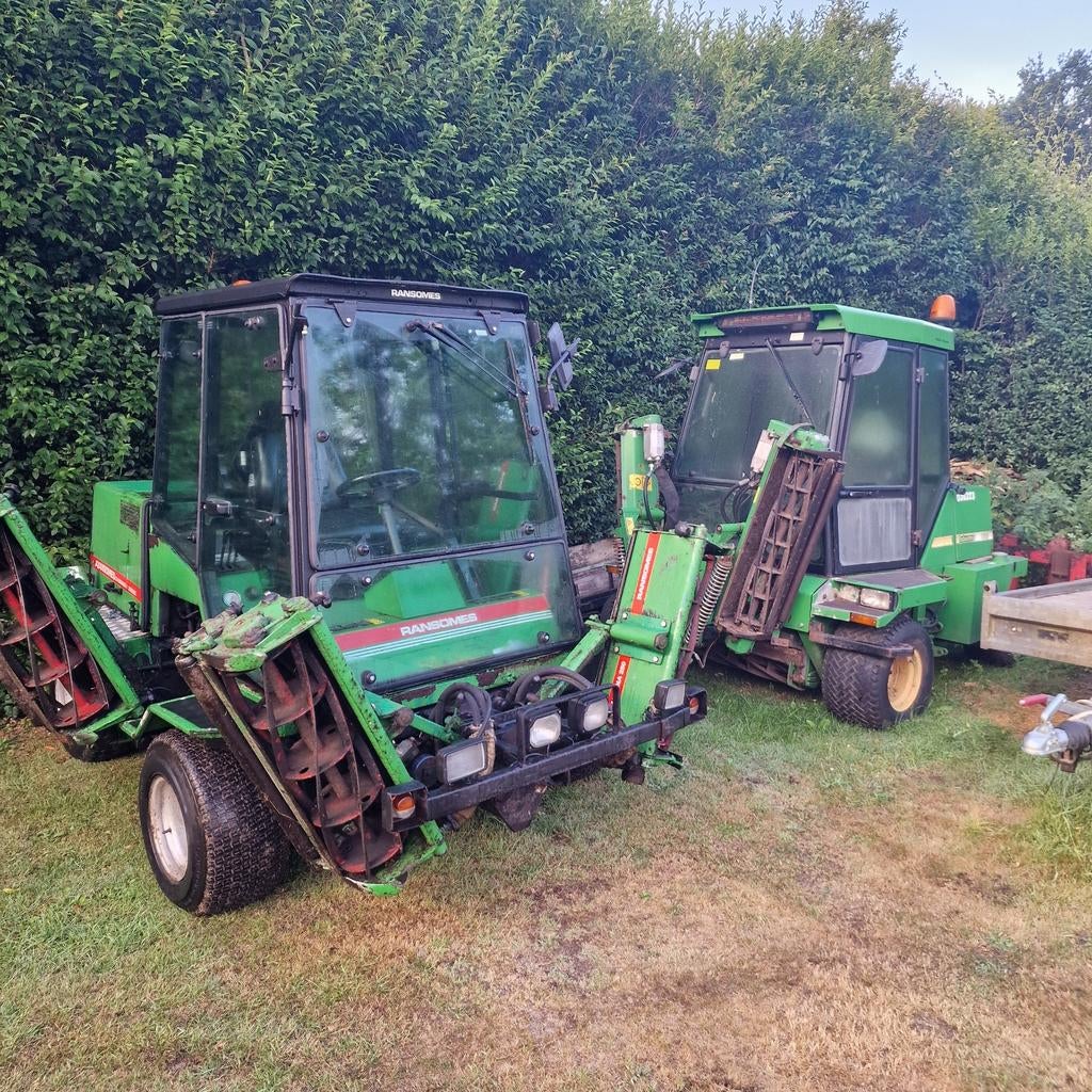 3 tondeuses diesel 4 cylindres Roberine/Ransomes à partir de, Enlèvement, Faucheuse