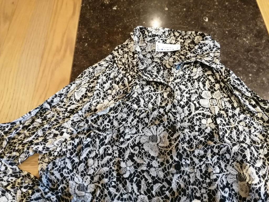 HEMD ZWART DOORZICHTIG MERK D’AUVRY – MAAT M, Taille 38/40 (M), Enlèvement ou Envoi, Porté, D’AUVRY