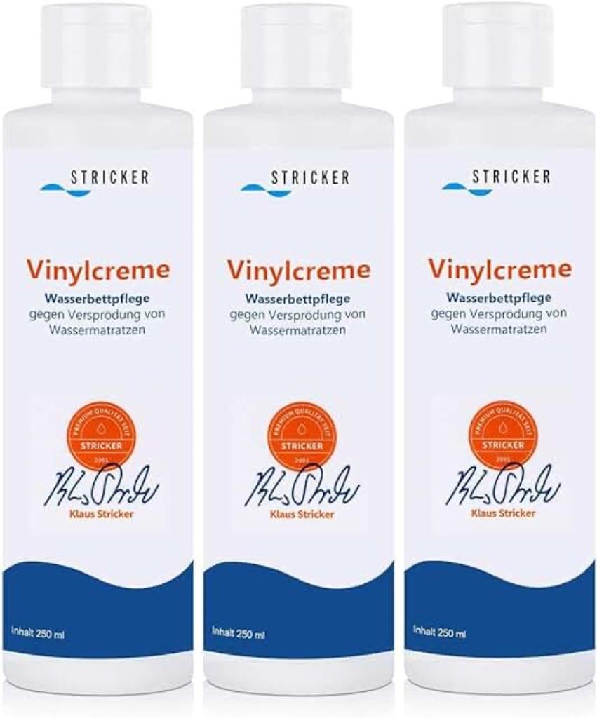 3 Bidons Vinylcreme pour matelas à eau, Enlèvement ou Envoi, Neuf