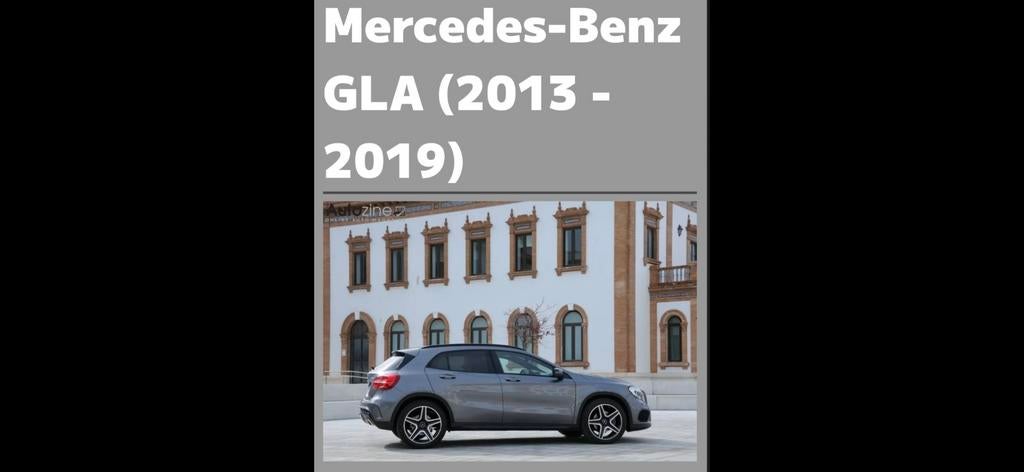 Spatlappen V en A   mercedes GLA (oud model), Ophalen
